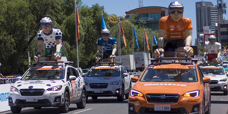 Ziptrak- tour down under 2019 parade car
